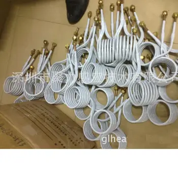 Especiais personalizadas de aquecimento serpentina de IDENTIFICAÇÃO de 30mm 4 ciclos de anéis Ereto bobina bobina flast