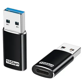 USB A-Tipo C Tipo de Placa-C do sexo Feminino Para Masculino USB Conversor de Alimentação do Carregador do Adaptador do Cabo de Carregadores Para Portáteis Ou Outros Dispositivos